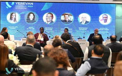 Deputy Foreign Minister Mnatsakan Safaryan participated in a panel discussion of the “Yerevan Dialogue”