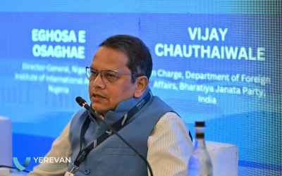 Deputy Foreign Minister Mnatsakan Safaryan participated in a panel discussion of the “Yerevan Dialogue”