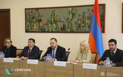 Information meeting on upcoming Yerevan Dialogue 2025 took place in MFA Armenia