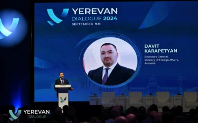 Remarks of Secretary General of the Ministry of Foreign Affairs of Armenia David Karapetyan 3