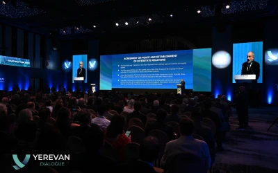 Prime Minister of Armenia Nikol Pashinyan delivered opening remarks at the official segment of the “Yerevan Dialogue” international forum