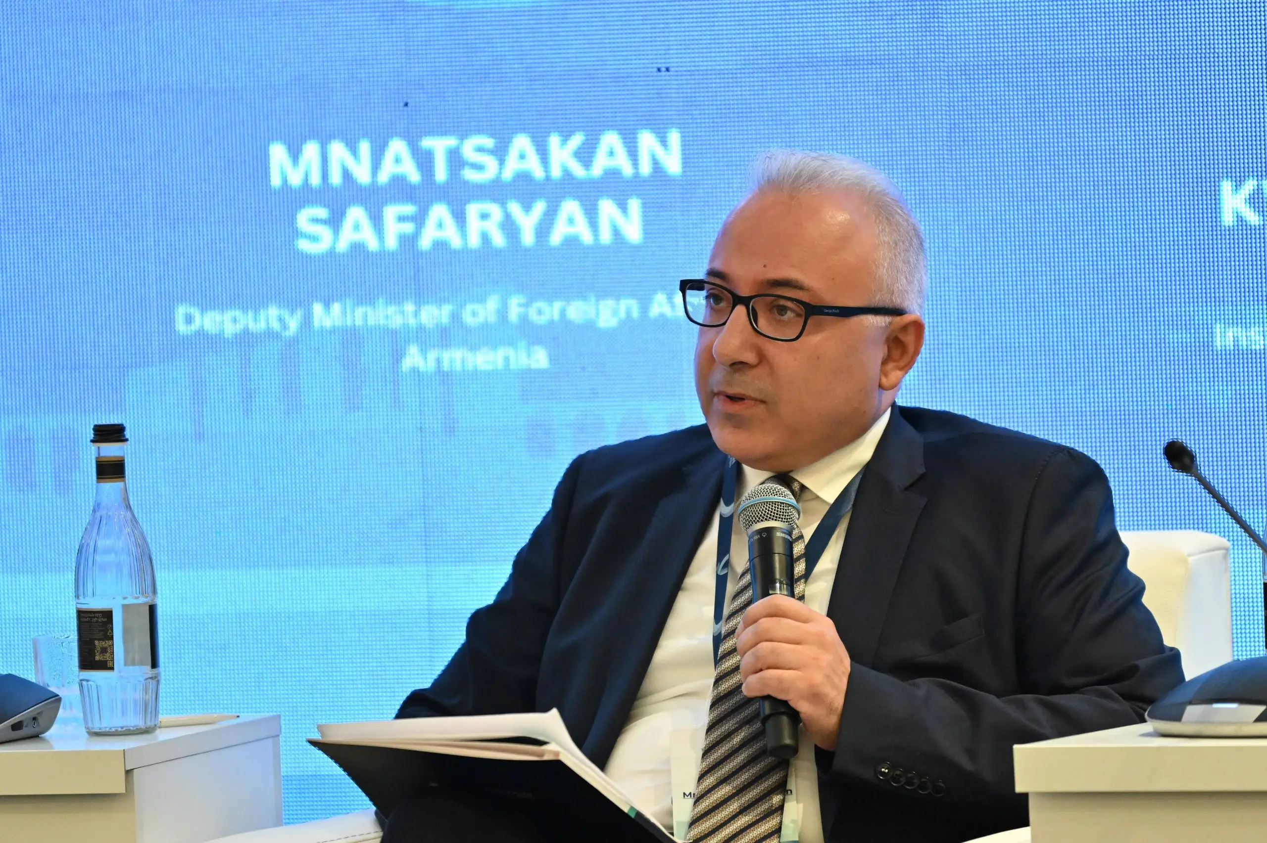 Deputy Foreign Minister Mnatsakan Safaryan participated in a panel discussion of the “Yerevan Dialogue”